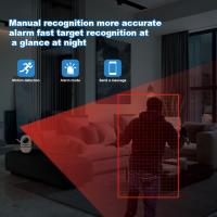 Cámara Vigilancia WiFi interior,1PC Cámara de Seguridad 1080P HD, Cámara de Vigilancia PTZ con rotación horizontal de 360 ° y vertical de 110 °, seguimiento Automático, Visión Nocturna, detección de movimiento, audio bidireccional - details 4