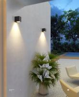 Lámpara De Pared LED Impermeable Para Exterior Base De Aluminio GU10 Para Jardín Y Porche Iluminación Contemporánea AC86-265V - details 11