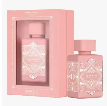 Perfume árabe Bade'e al Oud Noble Blush EDP para mujeres de Lattafa de 100 ml. - 1