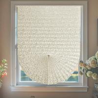 Cortinas Estampadas De Bloqueo Estilo Ajustable Sin Perforar Autoadhesivas Para Ventanas Decoración Del Hogar Durante El Ramadán Material De Tela De Poliéster - details 9