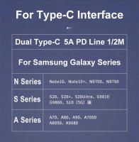 NNBILI 2PCS Cable USB C PD 45W Para Samsung Galaxy S20 S22 S23 Ultra Note 10+ 5G A54 5G Carga Rápida Super Cable De Datos Tipo C - details 2