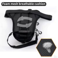 Bolsa De Pierna Impermeable Para Motocicleta Universal Bolsa Lateral Deportiva Para Yamaha Suzuki Correa De Cadera Para Ciclismo Y Carreras - details 2