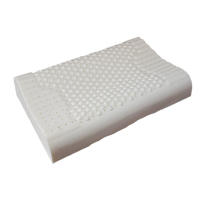 Almohada De Látex Natural Cervical Terapia Anti-Snore Masaje Para Salud De La Columna Vertebral Almohada De Descanso Con Propiedades Anti-estáticas - details 1