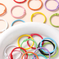 Llavero Redondo De Metal 30mm Multicolor Para DIY Accesorios De Decoración Para Bolso Y Móvil 20/50 Piezas Pack - details 6