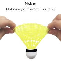 6/12PCS Balones De Bádminton Verdes Portátiles Para Viajes Entrenamiento Deportivo Nylon Suplementos Al Aire Libre - details 1