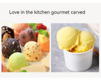 Cuchara De Helado De Acero Inoxidable Herramienta Para Servir Helado Comercial Y Doméstico Forma De Cuchara Para Melón Y Leche Caliente - details 2