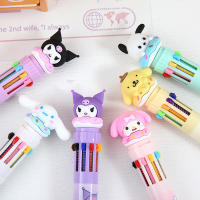 Sanrio Pluma De Punto De Sombra 0.7mm 10 Colores Kuromi Hello Kitty Cinnamoroll Estuche De 18/36 Piezas Material Plástico Para Estudiantes Y Escuela - details 4