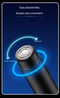 Afeitadora Eléctrica USB Recargable Para Hombres Viaje Mini Afeitadora Portátil Cuchilla Fina Para Barba Y Cuerpo Trimmer De Pelo - details 11