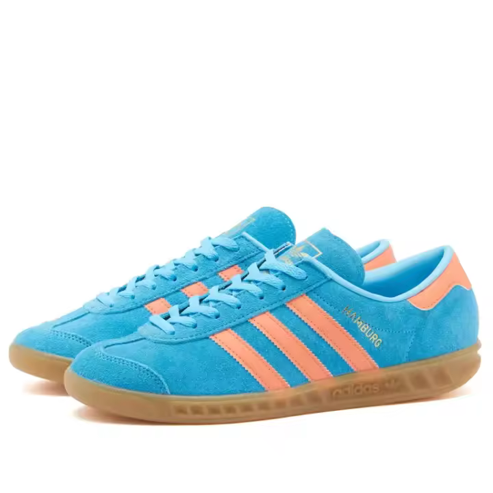 Adidas Hamburg Woman JS0682 Sky Rush / Semi Coral / Gold Metallic JS0682W - 1