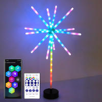 Lámpara De Mesa Inteligente LED Con 64/79 LEDs Luz Nocturna RGB Control Remoto Y APP Para Fiestas Regalos De Verano Decoración De Camping - details 0