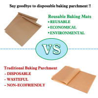 Manta De Hornear Reutilizable 40*60cm O 30*40cm No Adhiere a Grasa Resistente Al Calor Para Horno BBQ Papel De Hornear Ecológico - details 2
