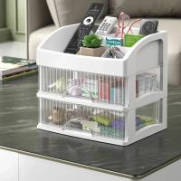 Organizador De Maquillaje Grande Capacidad Caja De Almacenamiento Para Joyería Y Cosméticos Plástico Ecológico Para Cajones De Muebles De Vestir - details 9