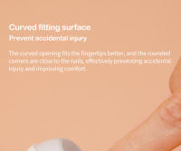 Tijeras Eléctricas Automáticas Seemagic Para Uñas Con Luz Cortador De Uñas Manicura Para Bebés Y Adultos Herramientas Corporales - details 6