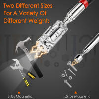 Herramienta De Recogida Magnética Telescopica Ajustable 1Pc Con Luz LED Mango Largo Agarre Magnético Telescópico Para Inspección Y Uso Doméstico - details 22