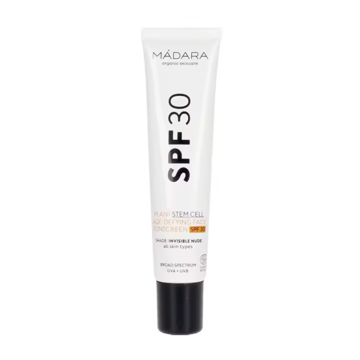 MADARA SPF30 PROTECCIÓN SOLAR FACIAL DE CÉLULAS MADRE VEGETALES TODO TIPO DE PIELES 40ML - 1