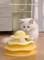 Juguete Inteligente Para Gatos Torre De Juego Con Tunnel Y Rota Plataforma De Juego Divertido Para Entrenamiento De Inteligencia Accesorios Para Mascotas - details 4