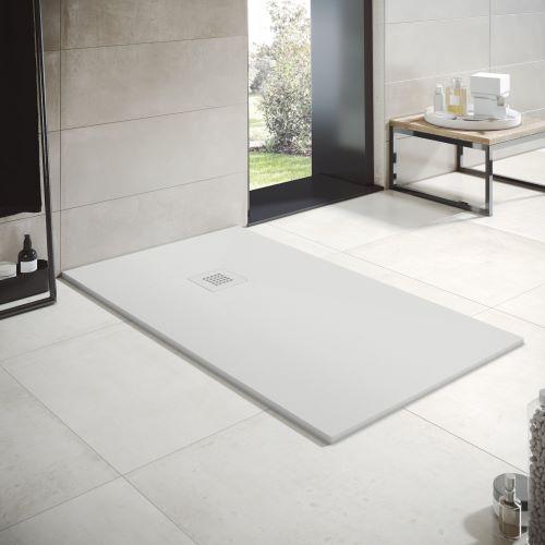 Plato de ducha Resina Thermiket - Ancho 70 - Varias Medidas y Colores (Blanco, Crema, Moka, Arena, Gris Cemento, Grafito, Negro)