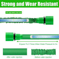 Tira De Riego Jardín Expansible 25FT-200FT Alta Presión Para Lavado De Coche Mágica Flexible Anti-Abrasión Anti-Corrosión Ajustable Montaje En Pared Herramientas De Limpieza - details 0