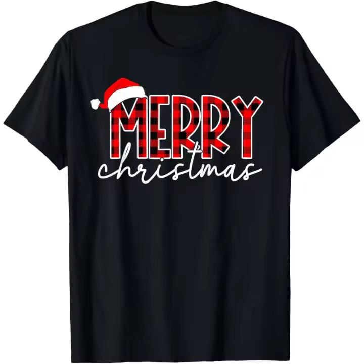 Camiseta de Manga Corta, 100% Algodón, Ropa Unisex para Hombres y Mujeres en 5 Tallas, Camiseta Negra ESTAMPADA, Cuello redondo. - 1