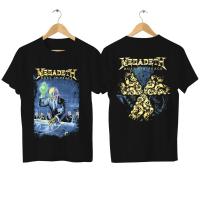 Camiseta De Rock Megadeth 2024 Para Hombres Y Mujeres Estilo Punk Ligera De Algodón Con Cuello Redondo Moda Trendy - details 1
