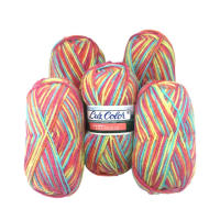Lote de 5 Unidades Tamesis Mezcla Lana Virgen para Tejer 100g - Agujas de Punto 5-6 y Ganchillo 6 LANAS LUZ COLOR - details 2