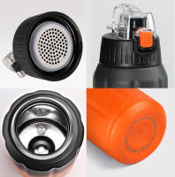 FEIJIAN Termo Deportivo De Doble Capa 600ml Acero Inoxidable 18/10 Chorro Directo a Prueba De Fugas Tumbler Aislado Personalizable - details 11