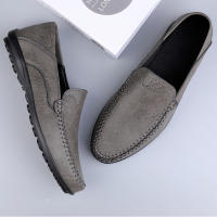 Zapatos Casuales Para Hombre De Cuero Legítimo Lujo Italiano Mocasines Hechos a Mano Transpirables Botines Slip-On Talla Grande - details 7