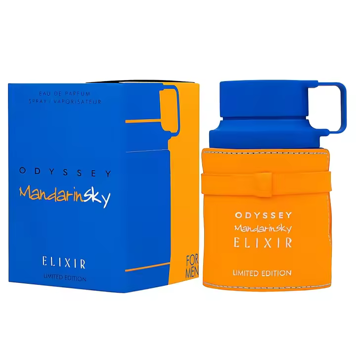 Perfume Árabe Armaf Odyssey Mandarin Sky Elixir Eau de Parfum 100ml Unisex Original Oriental Especiado Gourmand - 1