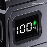 Linterna Multifuncional Portátil Recargable Por Tipo-C Con Doble Luz Rotativa De 180° Torcha Para Pesca Al Aire Libre Y Uso En Exteriores - details 1