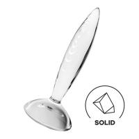 SATISFYER DILDO PLUG ANAL DE CRISTAL SPARKLING CRYSTAL COLOR TRANSPARENTE JUGUETES SEXUALES - details 0