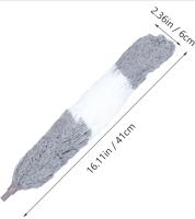 Plumero de Limpieza, 252cm Plumas Microfibra Atrapapolvo Extensible Telescópica Plumeros para El Polvo Lavable para La Limpieza de Ventiladores de Techo Persianas Muebles Telarañas, 2PCS - details 4