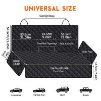 Funda para Asientos de Coche, Protector de Asientos Impermeable y Resistant, Cubierta para Mascotas y Perros, Accesorios - details 0