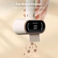 Quitapelusas recargable para Ropa, Con motor dual, Pantalla digital, cabezal Doble para Telas y sofás, 4 velocidades, Cuchillas de Maple inoxidable de 12 Hojas para eliminar pelusas, Bolitas y bolas de pelo. - details 5