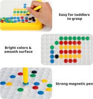 Tablero De Dibujo Magnético Para Niños Con Perlas Y Lápiz Set De Tablero De Dibujo Para Bebés Regalo Juguetes Educativos Para Niños Y Niñas - details 1