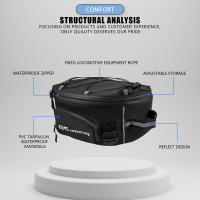 Bolsa De Asiento Trasero Para Motocicleta 37L Impermeable Almacenamiento De Casco Y Equipaje Moto Bolsa De Hombro Dual Uso - details 20