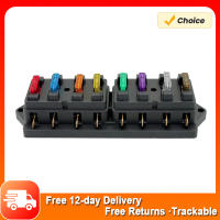 Caja De Portafusibles De 6/8 Caminos Para Vehículos Y Marina Aplicaciones Automotrices Con 6/8 Fusibles Estándar Incluidos - details 0
