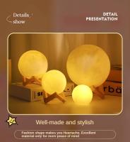 Lámpara De Noche Lunar Romántica Decoración De Habitación Luz Cálida Y Suave Regalo De Cumpleaños Para Amigos - details 2