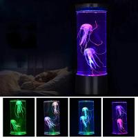 Lámpara De Jalea Cambia De Color Pulpo Nocturna USB/Batería Luz De Mesa Regalo Para Niños Decoración De Habitación Para Niños Y Niñas Cumpleaños - details 1