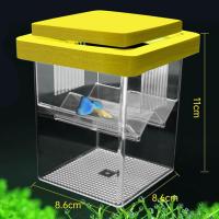 Caja De Cría Y Aislamiento Para Peces Acuario Incubador De Recién Nacidos Accesorio De Repositorio De Alimentos Para Acuario - details 5
