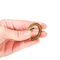 5Pcs/Lot Hebilla De Anillo O Metal Clip Para Llaveros Y Joyería DIY Hebilla De Porta Llaves Para Mochilas Perros Cadena Colorido Adecuado Para Jóvenes - details 5