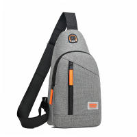 Mochila Grande Para Hombres Moda Casual Con Contraste De Colores Bolso Transversal De Negocios Con Cierre De Cremallera Material Principal De Poliéster - details 3