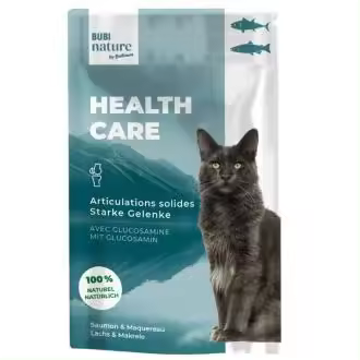 SNACK MASCOTAS BUBI NATURE CAT SALMON & CABALLA 70GR VET - 1