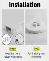 Lámpara De Techo LED Moderna 220V Para Decoración De Habitaciones Y Cocinas Iluminación Interior 15W 20W 30W 50W Color Blanco Frío 6500K/Warm White 3000K - details 9