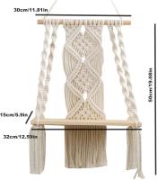 Tapiz de macramé, tapicería Bohemia Tejida, Tapiz de macramé único para decoración de Bodas en el hogar - details 2