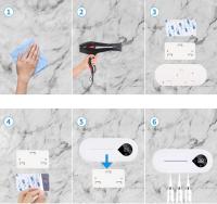 Desinfectante y soporte para Pinclosos de dientes con función de Seco Automático, soporte para Pinclosos de dientes Eléctrico UV montado en la comparación para baño, esterilizador - details 2