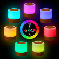 Lámpara Nocturna RGB Para Camping Y Dormitorio Con Control Remoto Y Táctil Luz De Ambiente Para Cama Y Tienda De Campaña Cambio De Color - details 8
