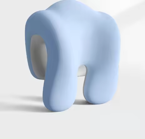 Almohada De Sueño Para Oficina Protectora De Cuello Para Silla De Trabajo Estilo De Descanso Cabeza Y Hombros Material Poliéster/Celulosa Relleno De Memoria Espuma - 1