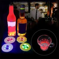 200PCS Luz LED Para Coasters Pegatinas Brillantes Para Botellas De Vino Decoración Para Bar Y Fiestas Novedades Iluminación Incluye Batería - details 9