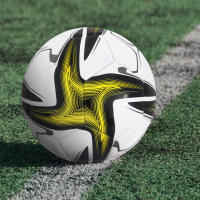 Bola De Fútbol Profesional Tamaño 5 PVC Para Entrenamiento Y Competencias Deporte Oficial Bolsa De Algodón Mecánica De Sujeción - details 2