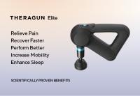 THERABODY THERAGUN ELITE - Pistola de Masaje Profesional, Alivio del Dolor y Recuperación Muscular, Diseño Elegante y Ultra Silencioso con Bluetooth, Smart App y 5 Accesorios - Mejora Movimiento y Relaja Tensión Muscular - details 0